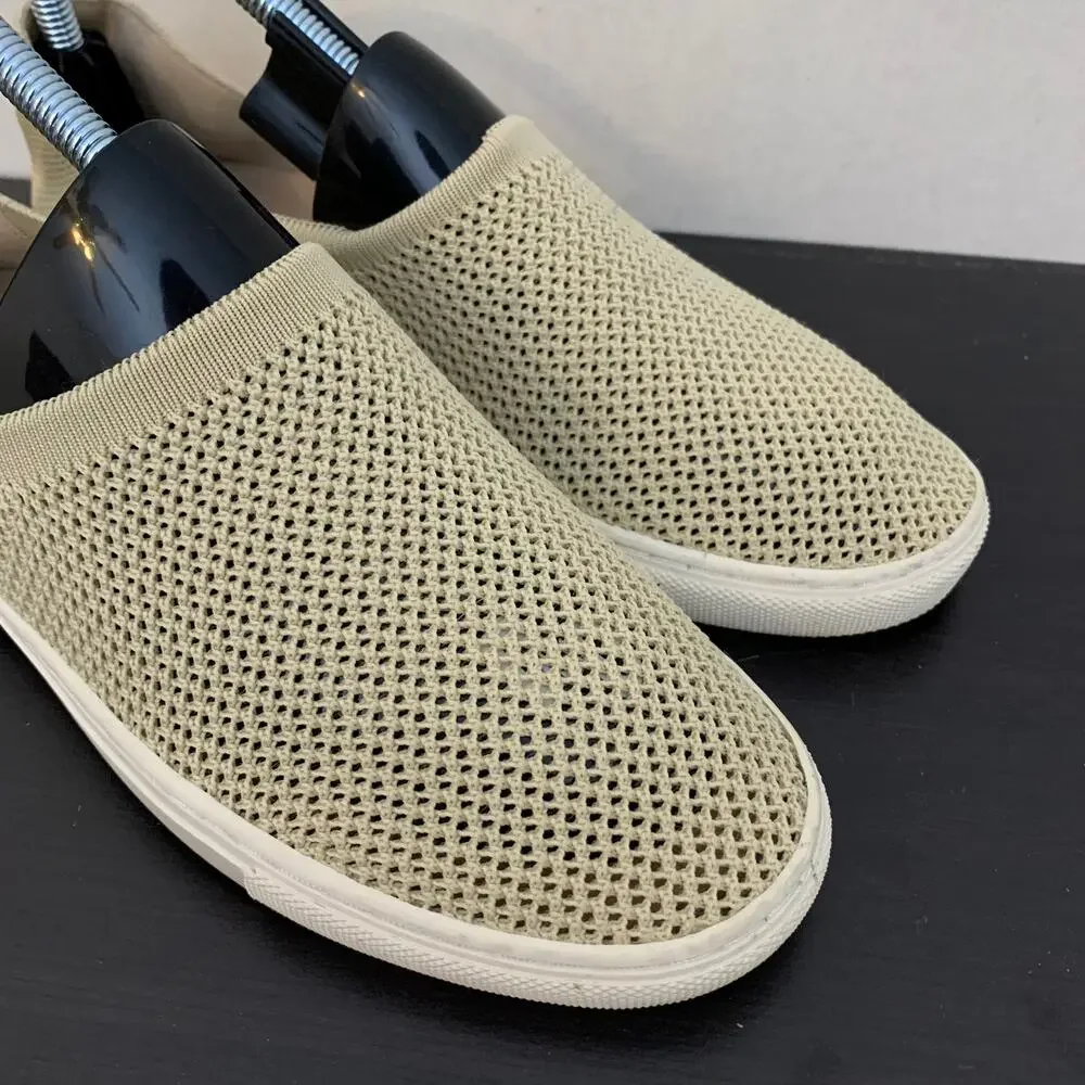 J/Slides Carol Tan Knit Slip On Sneaker